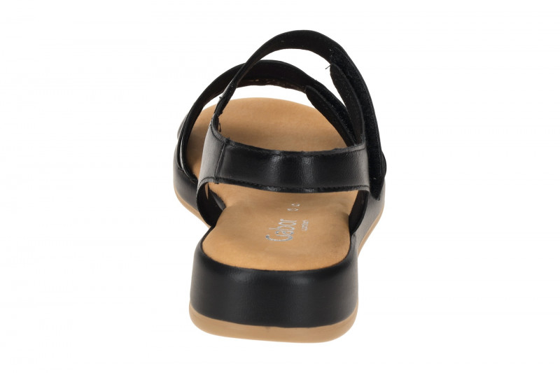 Gabor Klett Sandale schwarz Nappa Klett 62.733.27
