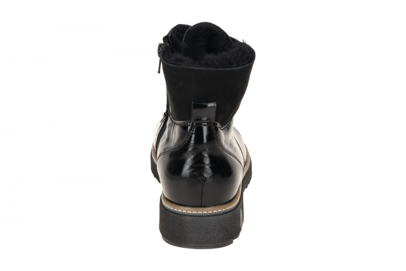 Waldläufer Hitomi Winter Stiefel Boots schwarz H-Weite Lack