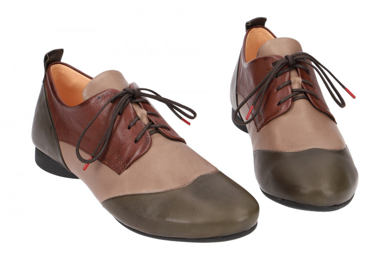 Think Guad Schuhe grün grau braun