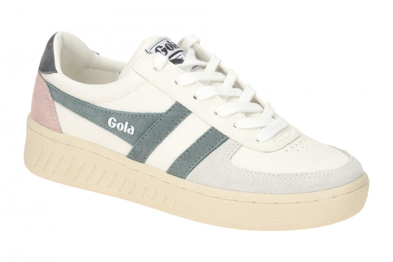 Gola Grandslam Trident Schuhe Sneakers weiß grün CLA415