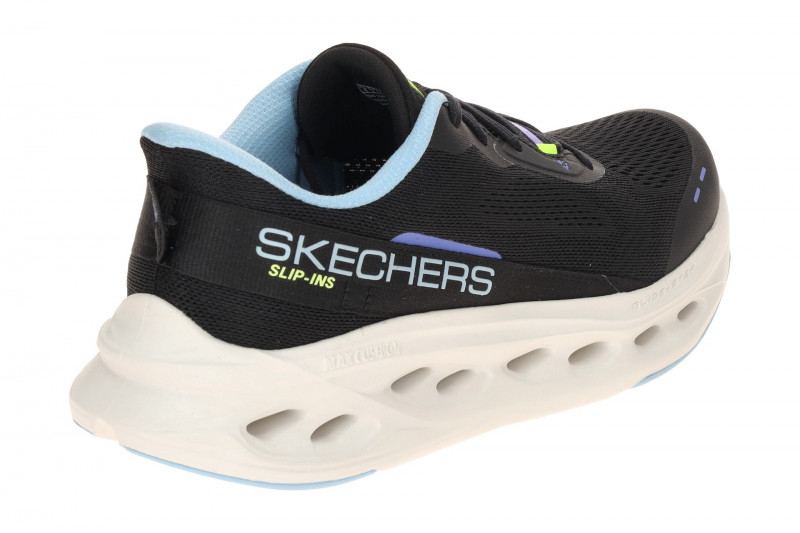 Skechers MAX CUSHIONING Schuhe schwarz Damen Glide-Step 129400