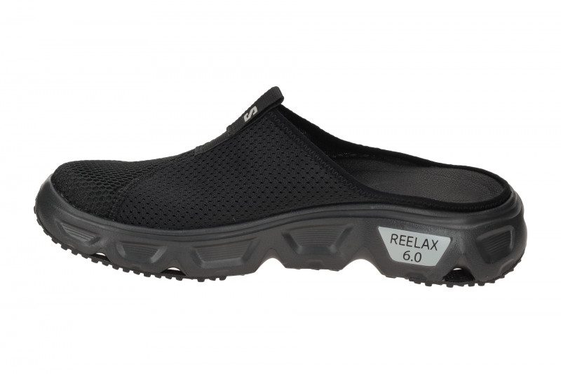 Salomon Reelax Slide Pantoletten Clogs schwarz 471120