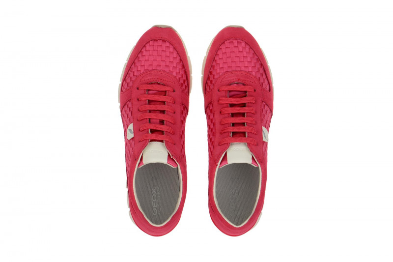 Geox Sukie Schuhe pink karo D52F2A
