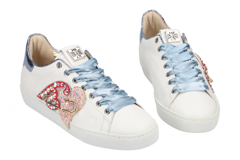 Högl Schuhe Sneaker weiß Swarovski Gr 37