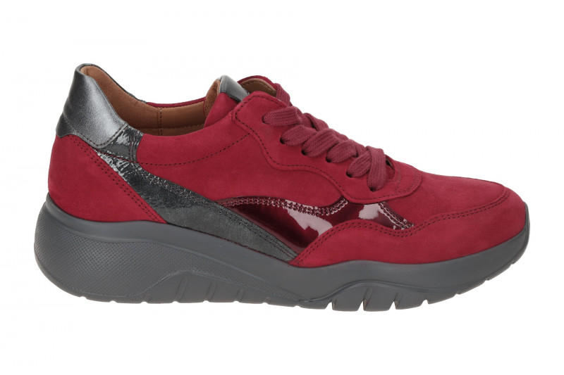 Gabor Fashion Schuhe Sneakers rot merlot 53.451.15