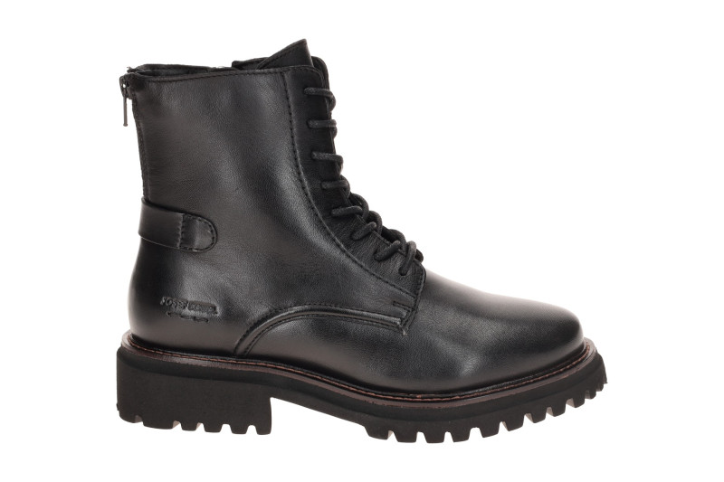 Josef Seibel Rachel 02 Damen Stiefel schwarz Lace Up Boots