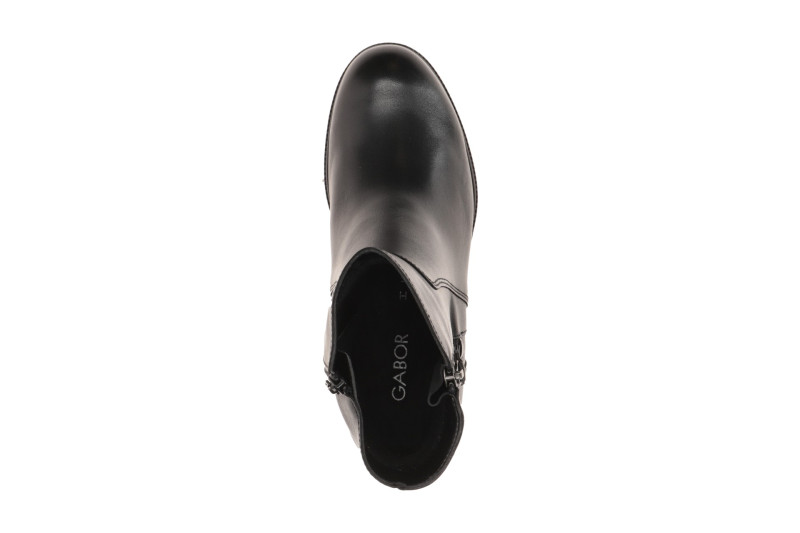 Gabor Stiefelette Ankle Boots schwarz Nappa H-Weite 8064.03.001