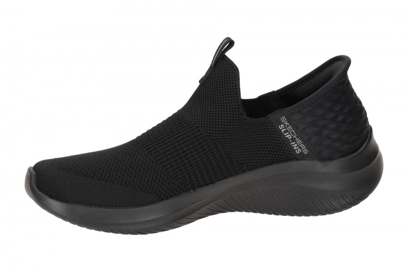 Skechers Ultra Flex Slipper Schuhe schwarz Hands Free 149708