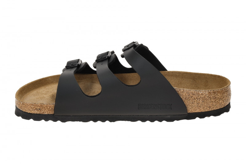 Birkenstock Florida Pantolette schwarz Normal-Weit 53011