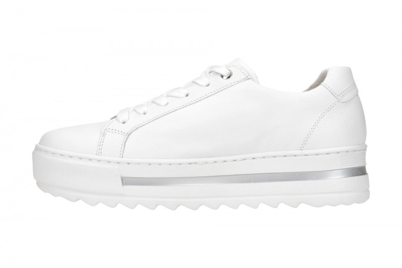 Gabor Sneaker Schuhe weiß silber 86.498.50