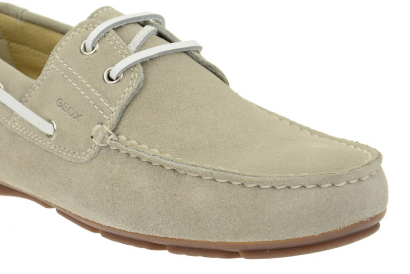 Geox Lux Schuhe grau Mokassin - U2298B