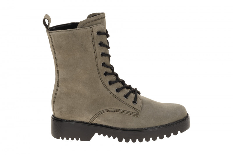 Gabor comfort Stiefelette grau Velour 72.755.30
