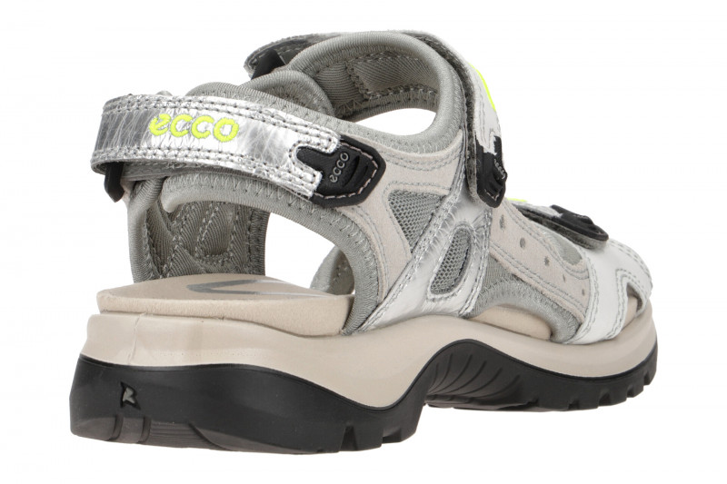 Ecco Offroad Damen Sandale grau silber multi