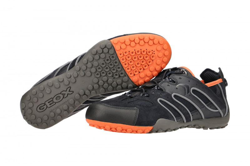 Geox Snake Schuhe blau orange U4207J
