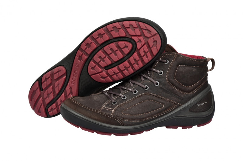 Ecco Biom Grip 1.2 Lace Schuhe in dunkelbraun Boots