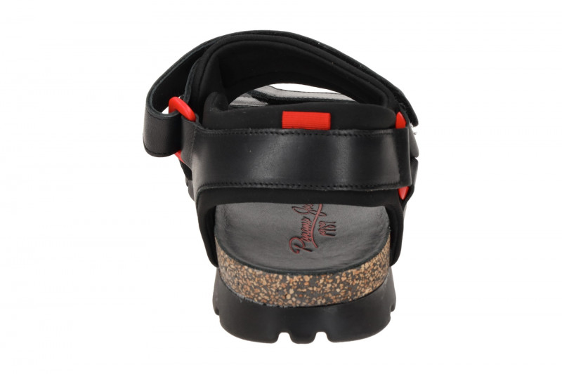 Panama Jack Seth C1 Herren Sandale schwarz rot