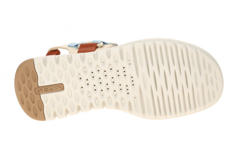 Geox Flextride Sandalen beige blau D65BSC