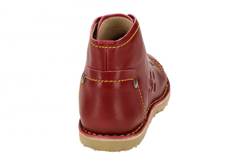 Eject Sony1Deal Stiefelette Boots rot Glattleder 9598