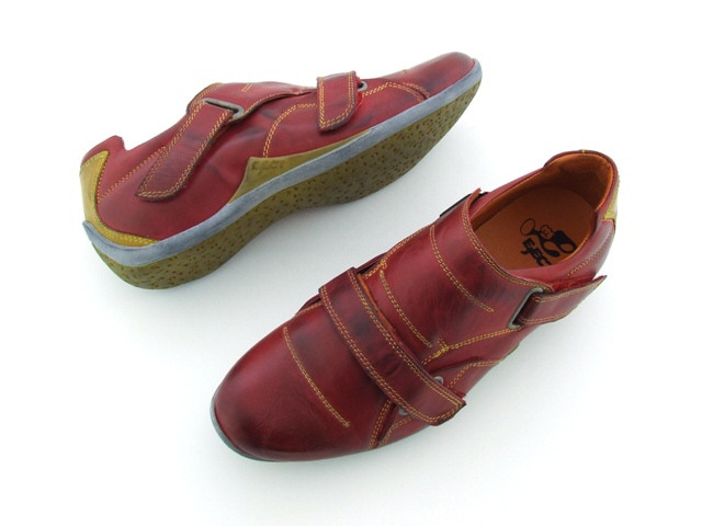 Eject Smooth Schuhe in rot - Herren Slipper