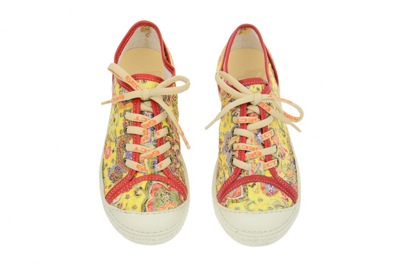 Eject Dass Schuhe rot gelb 16222.1