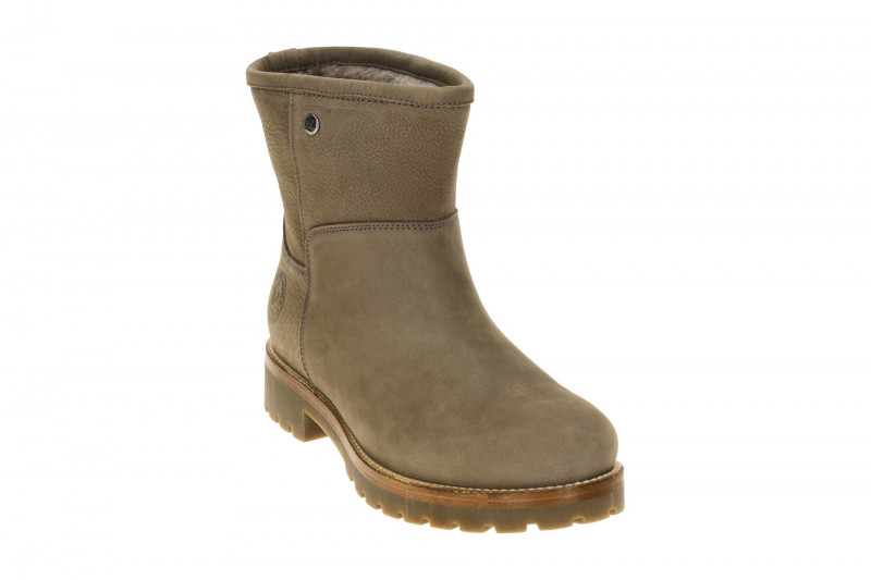 Panama Jack Grace Igloo B1 Schlupf Stiefel grau Lammfell Warmfutter
