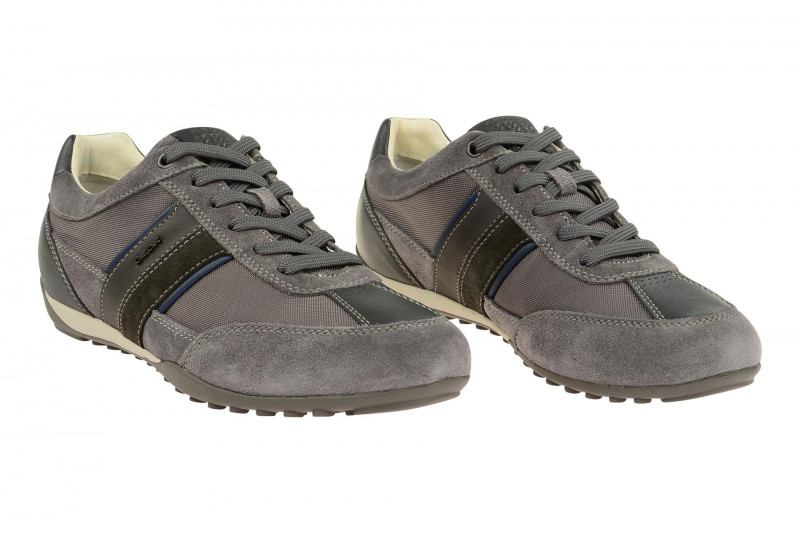 Geox Wells Schuhe grau anthrazite