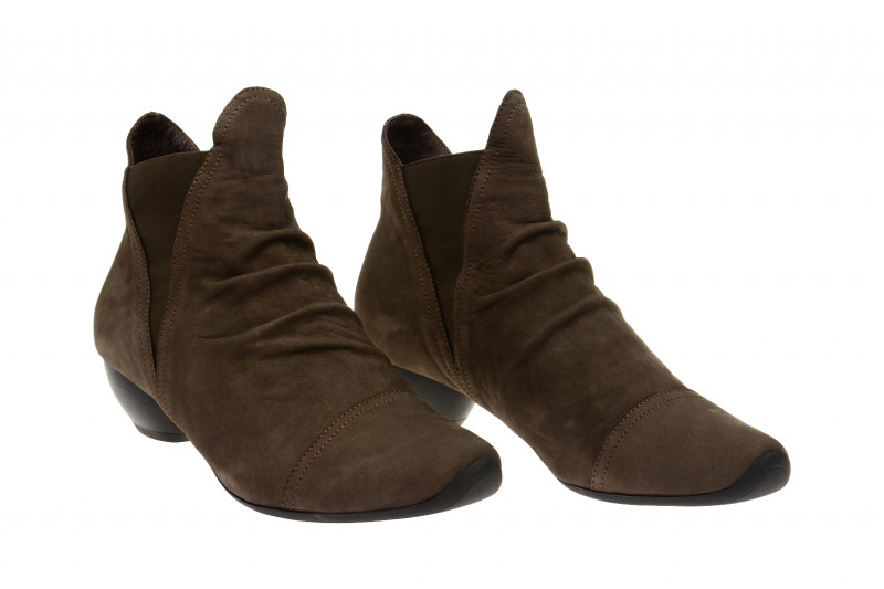 Think Aida Stiefelette dunkelbraun Nubuck