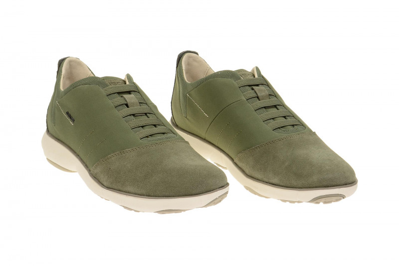 Geox Nebula Schuhe grün Herren Slipper