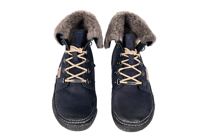 camel active Bormio GTX Schuhe in dunkelblau 776.70.02