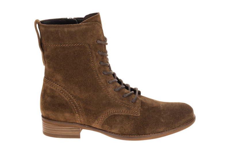 Gabor Stiefelette braun whisky Velour 8035.01.003