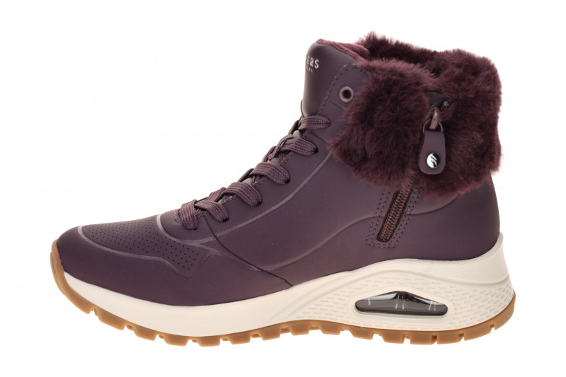 Skechers Uno Stiefel lila wine Damen 167274