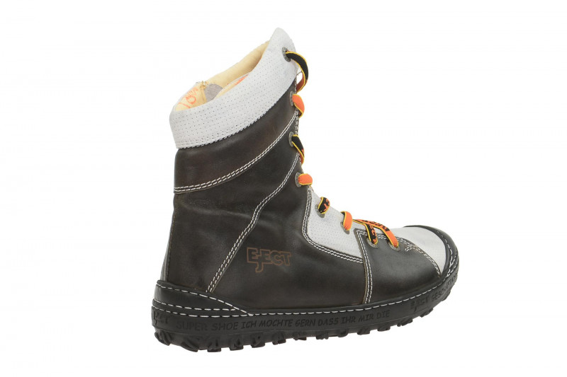 Eject Dass Stiefel dunkelgrau weiß 17903