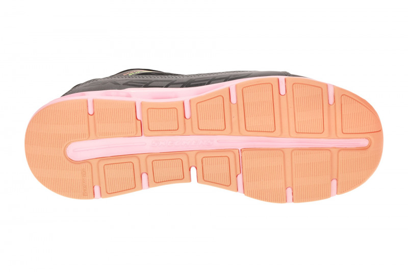 Skechers Glide Step Kinder Schuhe schwarz pink Slip-Ins 303654L