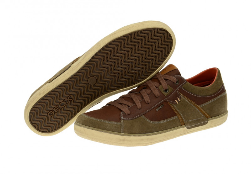 Geox Box Schuhe braun desert U44R3C 022MW C5067