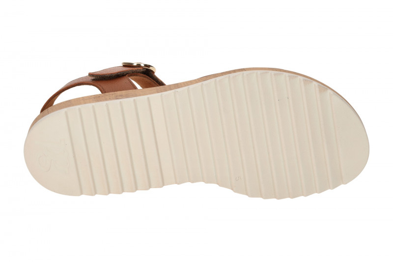 Paul Green Sandale braun cognac Klett 7134
