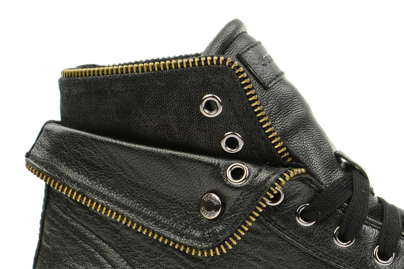 Geox New Club Schuhe schwarz D5458D