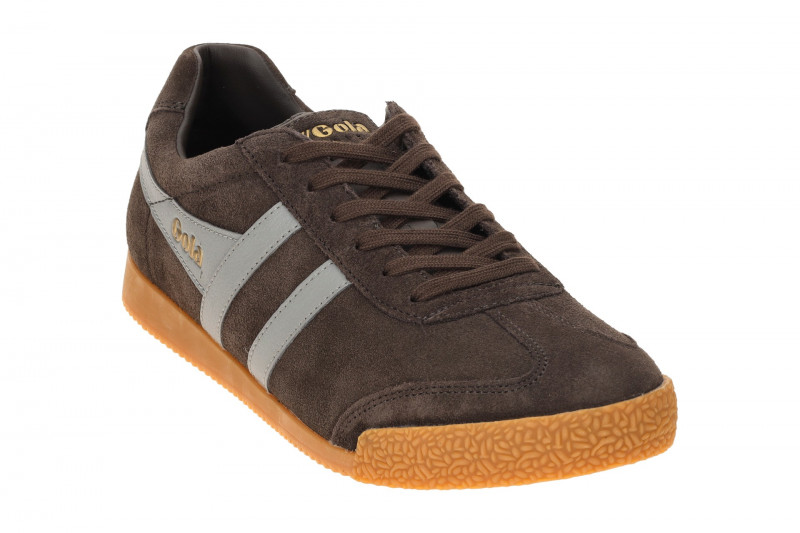 Gola Harrier Schuhe Sneakers braun grau Herren CMA192