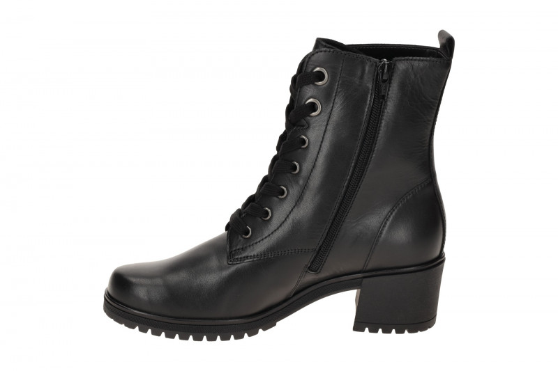 Gabor Fashion Stiefelette schwarz Lace Up Boots 54.684.27