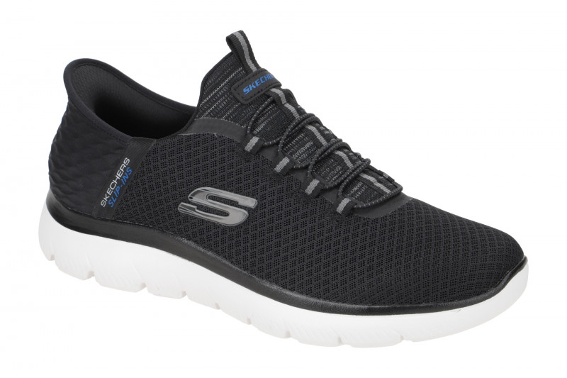 Skechers Summits Schuhe schwarz weiß SLIP-INS 232457