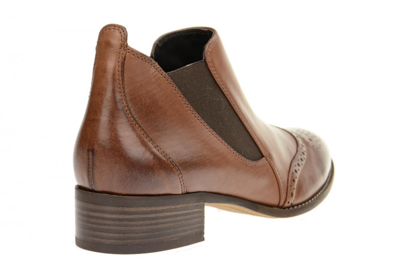 Paul Green Stiefelette braun Chelsea-Boot 7358