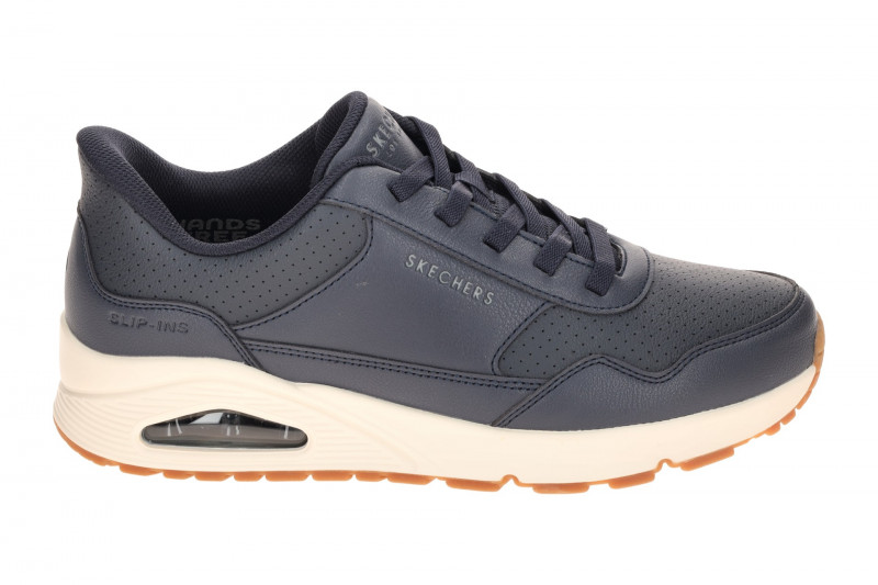 Skechers Uno Schuhe Sneakers blau Herren Slip Ins 183023