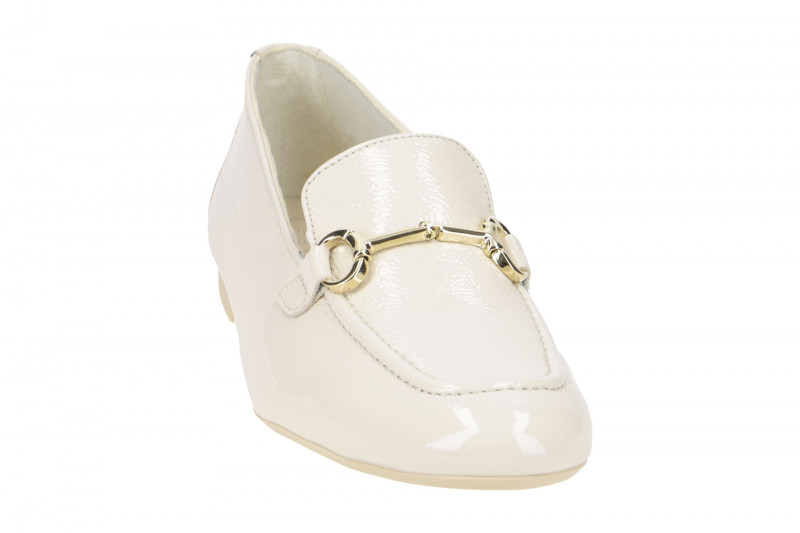 Paul Green Schuhe Loafer beige Lack 2596