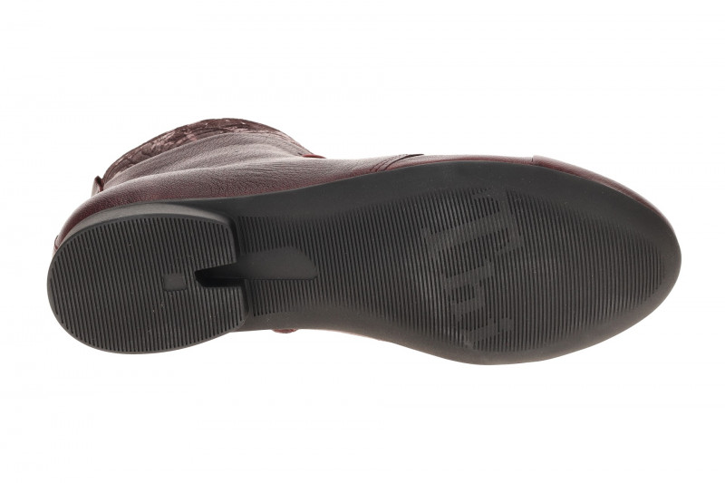 Think Guad 2 Schnür Stiefelette dunkelrot 1207