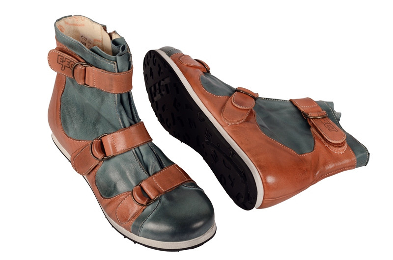 Eject Confort Schuhe blau orange