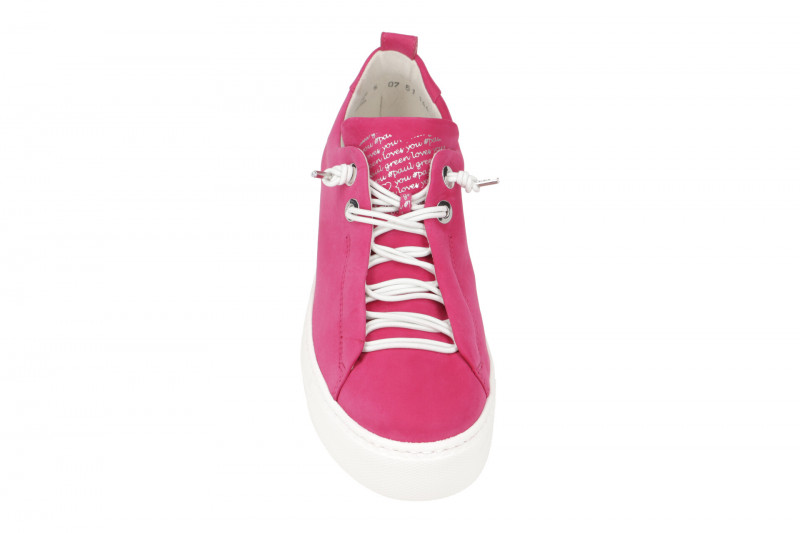 Paul Green Sneaker Plateau Schuhe pink Nubuck 5017