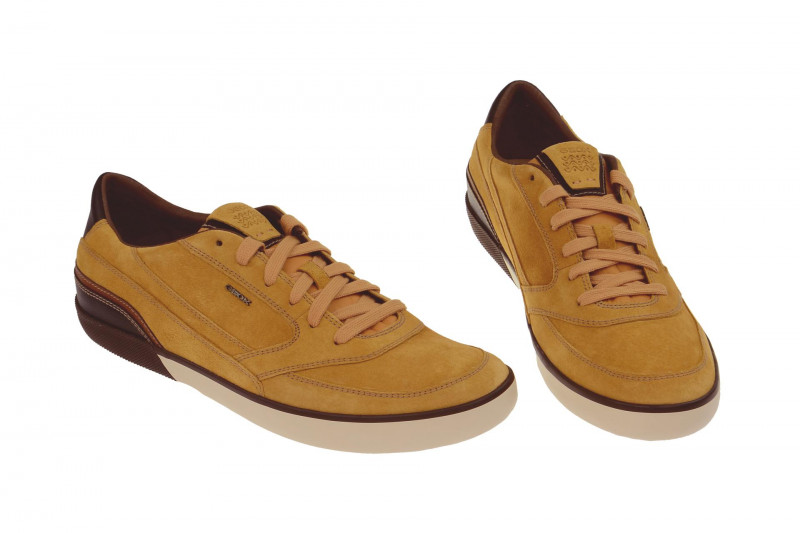Geox Box Schuhe gelb Nubuck - U44R3A
