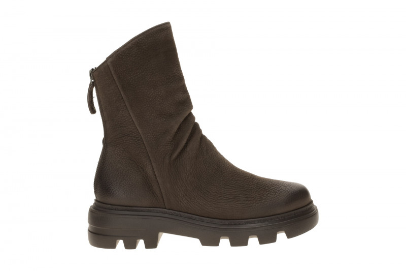 Paul Green Stiefelette braun mocca Nubuck 8253