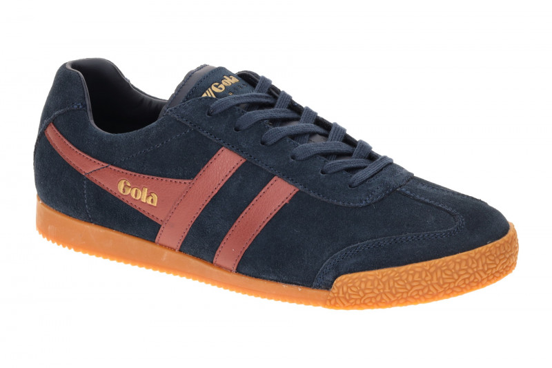 Gola Harrier Sneakers Schuhe blau rot Herren CMA192