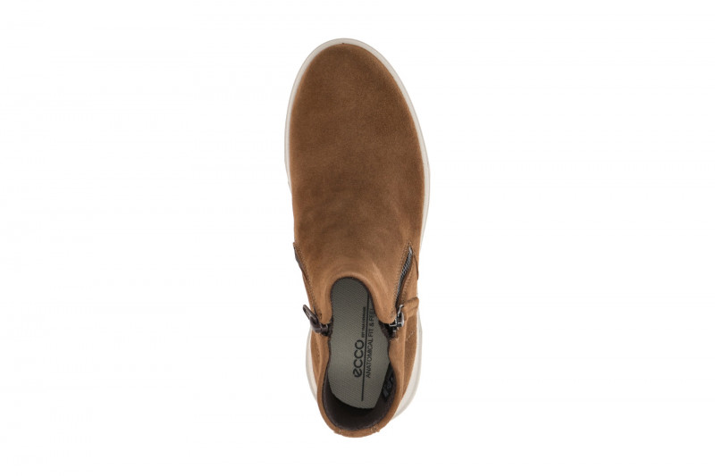 Ecco Move Stiefelette braun camel Damen Zip 223823