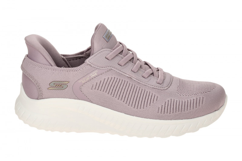 Skechers Bobs Squad Chaos Schuhe lila lavendel SLIP-INS 117497